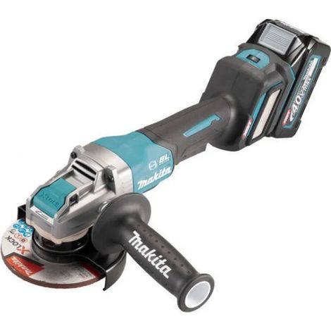 Makita GA044GM201 Smerigliatrice angolare 125 mm 40 V con due batterie