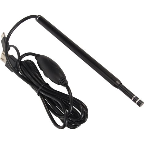 Endoscope USB 3 en 1 avec 6 LED réglables, endoscope HD flexible pour téléphones portables, tablettes et ordinateurs. (1/5)