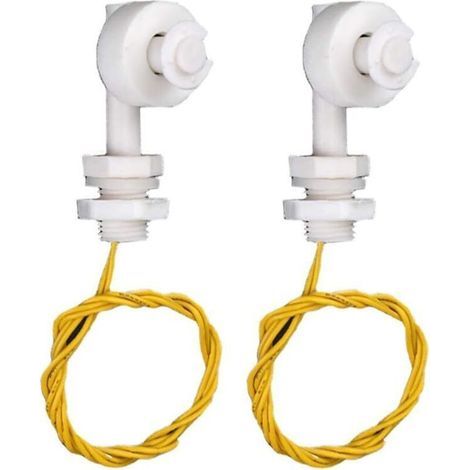 Capteur de liquide compact pour interrupteur à flotteur, longueur du câble 400 mm, raccord pour compteur d'eau d'aquarium, interrupteur à flotteur, contrôleur de liquide, débitmètre, débit automatique (1/4)