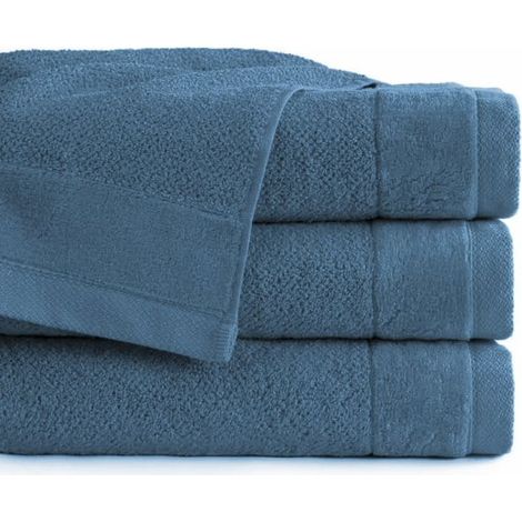 Asciugamano Vito 50x90 Blu 550g 100% cotone (1/4)