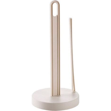 Porte-Serviettes - Support Vertical pour Rouleaux de Papier Essuie-Tout - Sans Perçage - Polypropylène - Pour Cuisine et Salon - 1 Pièce
