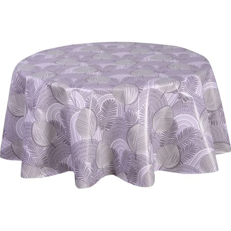 Nappe en toile cirée ronde MOZE (1/4)