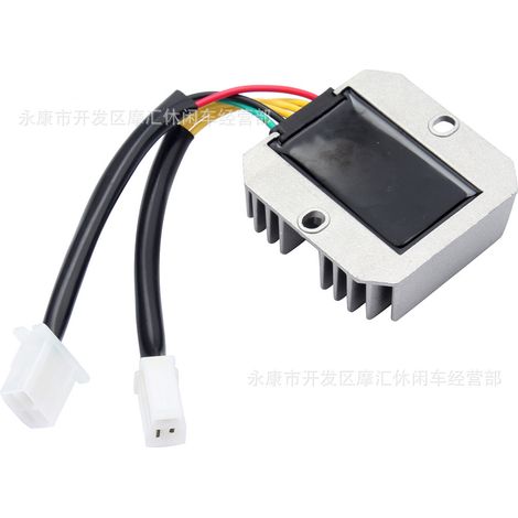 Skateboard/Motorcycle 6-wire GY6 50 150CC 152QMI 157QMJ CH125 rectifier voltage regulator stabilizer (1/4)