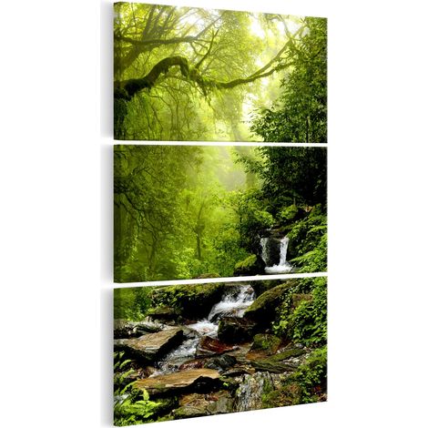 Quadro - Brook among Trees - 60x120 (1/4)