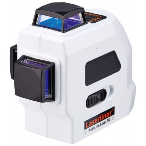 Laserliner – Laser ligneur 3D avec 3 lignes laser 360° – Précision 2mm/10m – Auto-nivelant 2,5° – Support mural magnétique inclus - 3DSet300cm (1/3)