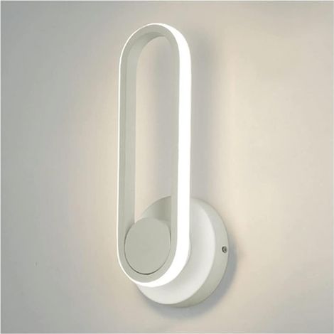 Applique murale LED 15 W, Applique murale moderne pivotante, Lampe de chevet, Applique murale orientable, Lampe de table de chevet, Éclairage intérieur (1/5)