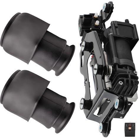 Compresor + 2x Bolsa de resorte de aire trasero for BMW X5 F15 F85 X6 F16 F86 (1/5)