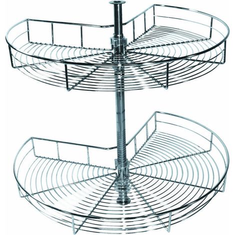 Ferrure d'angle carrousel 3/4 rond ABAKOU