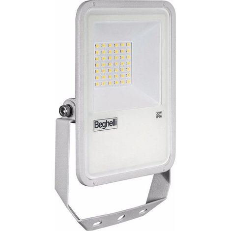 PROIETTORE PER ESTERNI FLOODLIGHT 30W BIANCO IP65 4000K (1/3)