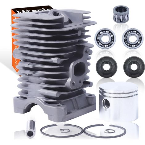 41.1mm Cylinder Piston Bearing Kit for Poulan 2375 2175 2050 2055 2075 1950LE 2450 1975 Woodshark 2025 2250 1900 Chainsaw 42cc 40-47cc (1/5)