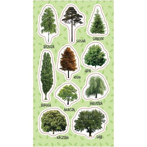 Pegatinas de árboles