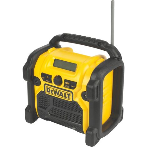 Radio DAB+ FM per DeWalt XR a batteria da 10,8, 14,4 e 18 V DCR021