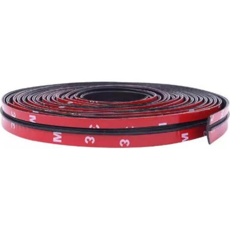 Joints d'étanchéité en caoutchouc pour voiture, joints de bord, joints de toit, joints de protection, joints de fenêtre, N- 19 mm x 2 m (1/5)