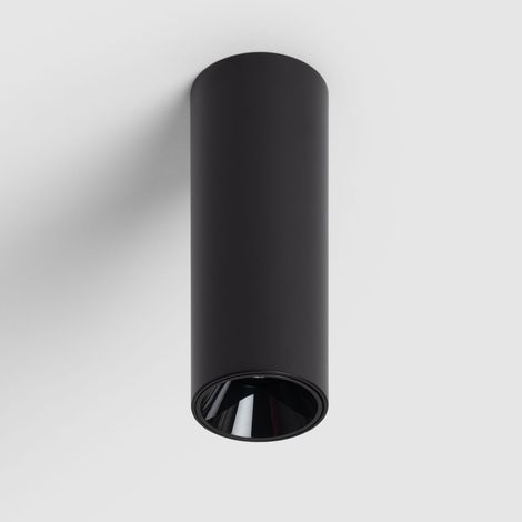 Applique da Soffitto LED Ø60 mm ECLIPSE M AURLUX LIGHTING 4000K Estandar Nero 6 W Soffitto (1/5)