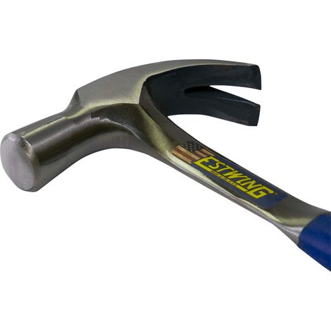 Estwing E3/28C Curved Claw English Pattern Hammer, 24oz/672g