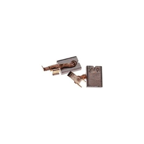10x balai de charbon pour moteur électrique 3 x 10 x 13,4mm compatible avec Makita BDF454, BDF456, BDF458, BDT140, BFR440, BFR540 outil électrique (1/2)