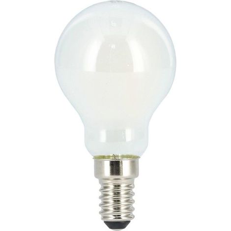 LAMPADINA A FILO. LED, E14, 470LM REM. 40 W, AMP. GOCCIA, MTE, BLC CHD, RG. XAVAX