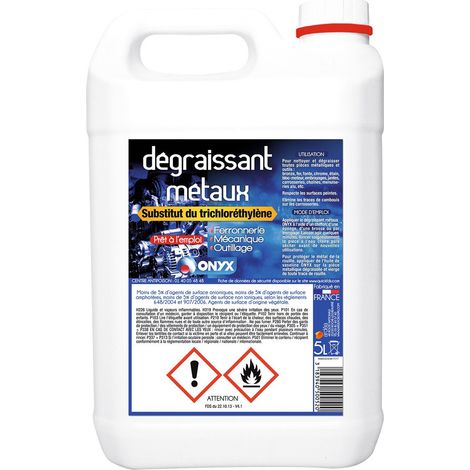 Entfetter für Metalle Kanister 5 Liter - Onyx