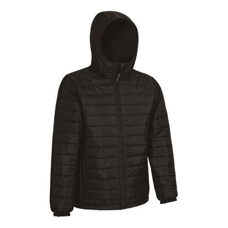 Chaqueta térmica con capucha tejido Loft Marcus VALENTO XXL Negro
