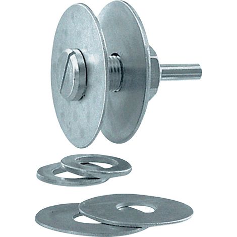 Gruppo MN-AC per dischi di pulizia grossolana, albero diametro 6 mm, per foro diametro 12,7 mm