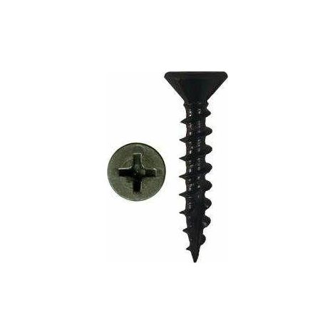 INDEX tornillo placa yeso lam. 4.2x70 x100 (caja 5) , Punta S perforante que permite la penetración en materiales blandos y en perfiles metálicos hasta 0,8 mm de espesor. Acabado f