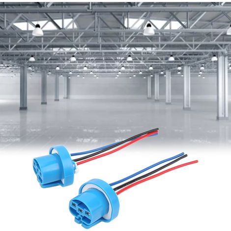 Kunststoff-Buchse für LED 9007-1 mit Kabel, LED-Lampenfassung, Kabelbaum für LED-Fassung (1/5)