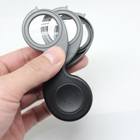 loupe Pliante Avec Tui Incorpor, Grossissements De 5x/10x/15 (1/3)