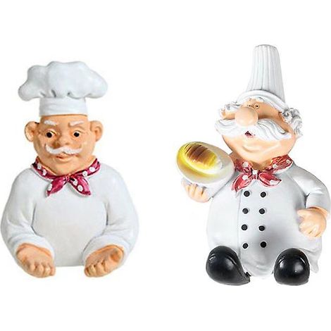 Organisateur de câbles électriques Cartoon Chef - Lot de 2, support de rangement pour prises de cuisine avec crochets robustes (1/5)
