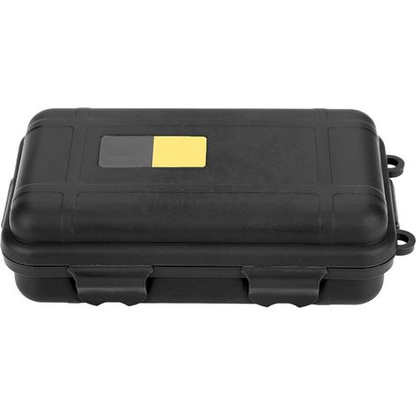 Große, wasserdichte EDC-Outdoor-Überlebensbox, staubdicht und druckbeständig, schwarz (1/5)