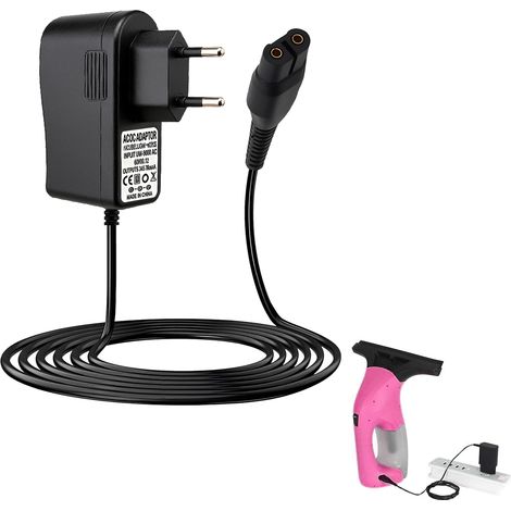 1 PCS 5.5V Chargeur pour Nettoyeur de Fenêtres, Adaptateur Secteur Compatible avec WV2, WV5, WV6, WV60, WV70, WV75, WV60 Plus, WV75 Plus, Chargeur de Remplacement 1.5m. (1/5)