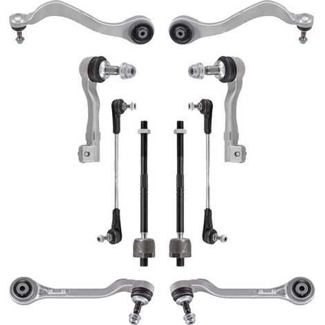 KIT BRACCIO OSCILLANTE 10 PEZZI COMPATIBILE CON BMW 3TOURING(G21,G81)318D 11.2019-07.20 / Kit Sospensione Completo OE/OEM / Bracci Oscillanti + Testine Sterzo / Sostituzione Diretta OEM