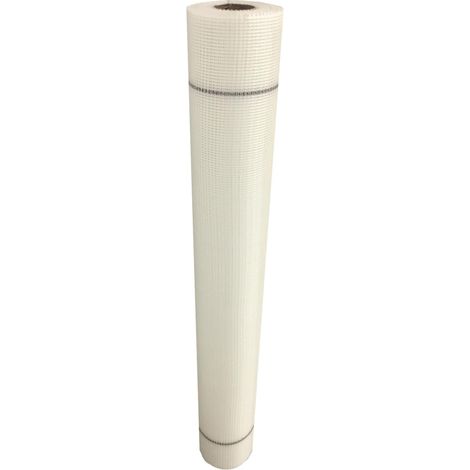 Treillis en Fibre de Verre pour Plâtre Léger, 1 x 50 mètres – 75 g/m²