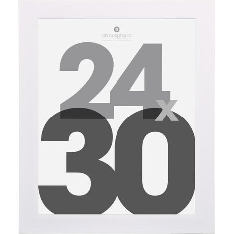 Cadre Photo "Classique" 24x30cm Blanc