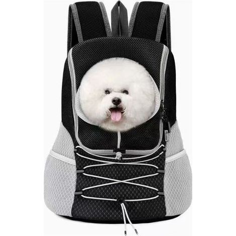 Harnais de transport pour chien,Réglable et portabl,Harnais horizontal pour grand chien,Vêtements et accessoires multifonctions pour voyage, randonnée, vélo, urgence, sport, extérieur,M (1/5)