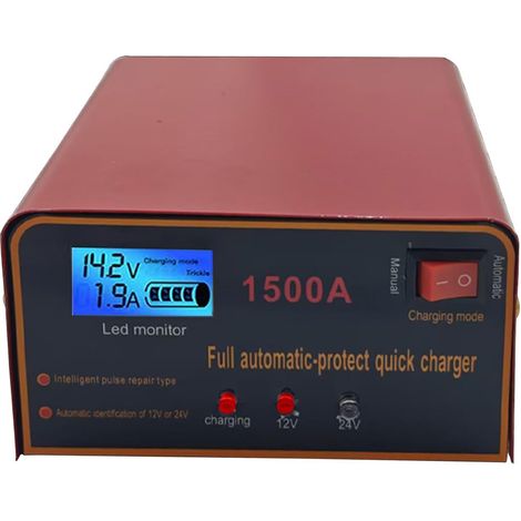Chargeur de Batterie Chargeur pour Moto Mainteneur De (1/5)