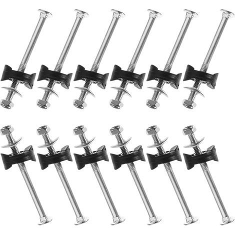 12 Pièces Accessoire Trampoline Vis de Rechange pour Trampoline Vis pour Fixer Le Trampoline Entretoises Vis de Trampoline en Acier Galvanisé Outil de Stabilité de Trampoline (1/5)