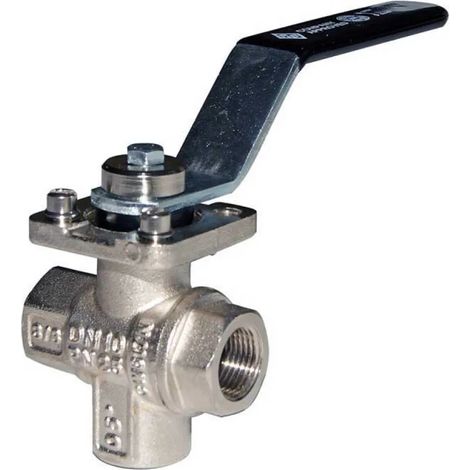 Válvula de bola oem-marine full flow 2 inch tres vías resistente a la corrosión (1/2)