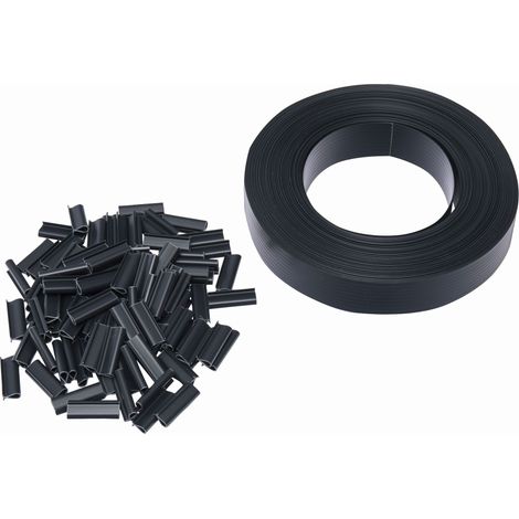 Lamelle occultation verticale anthracite – Longueur 50mm – Largeur 46mm – Accessoires pour occultants clôture – Windhager