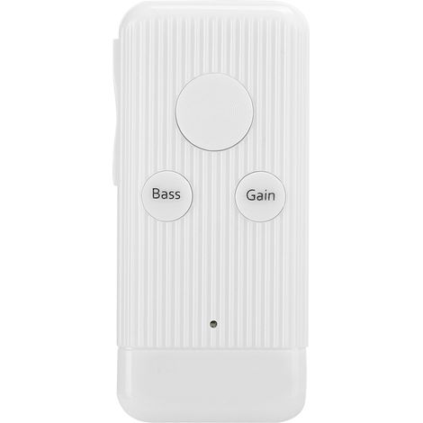 Bluetooth-Audioempfänger-Adapter für Speicherkarten, Rauschunterdrückung und tiefe Bässe, Montagezubehör, weiß (1/5)