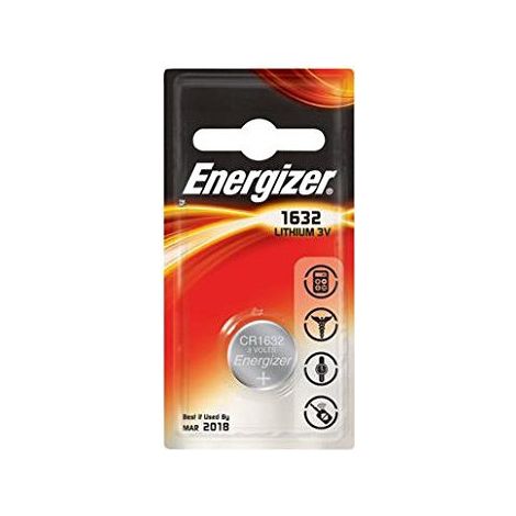 Energizer Battery CR1632 Lithium 1-pak, 235475