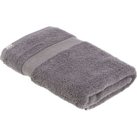 Badetuch 70x130 cm 100% baumwolle - grau - Tendance