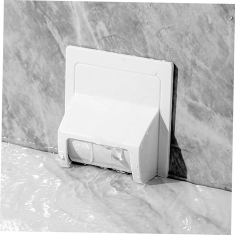 Couvercle de Drain Murale pour Salle de Bain Accessoire Blocage Durable pour Évacuation Facile à Installer à Nettoyer (1/5)