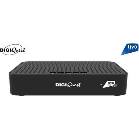 DIGIQUEST CLASSIC Q20 RÉCEPTEUR TIVUSAT HD + CARTE TIVUSAT ACTIVÉE CHAÎNES ITALIENNES