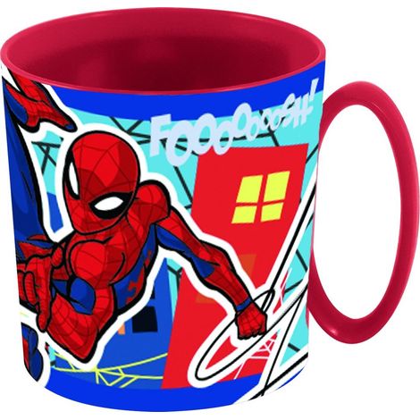 Tataway Tazza Spiderman 390 Ml Utilizzabile In Microonde