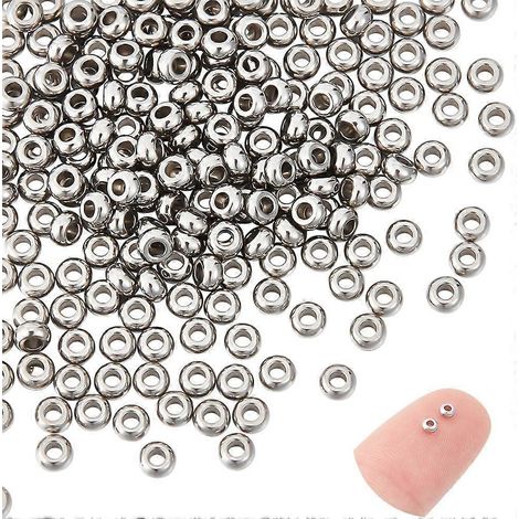 60 rondelles d'espacement rondes de 8 mm en acier inoxydable, rondelles métalliques, grandes rondelles à trou lisse ( ) (1/5)