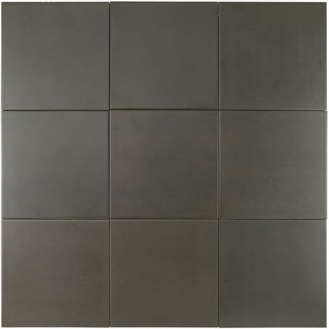 Carrelage Hydraulique Ciment Anthracite  20x20 cm