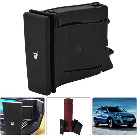 Porte-gobelet pour boisson en verre sur la console centrale avant intérieure de voiture 6Q0858602 (1/5)