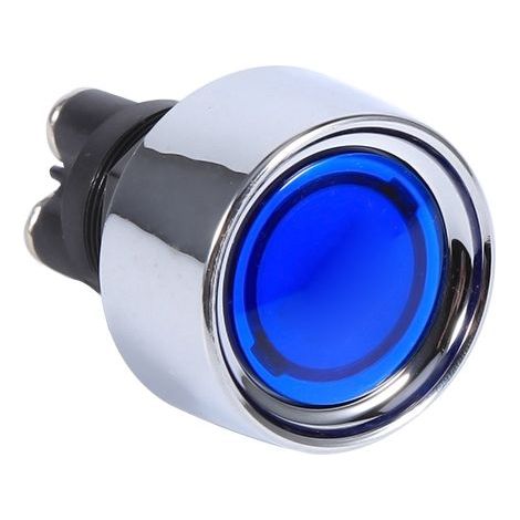 Multifunktionaler Auto-Motorstartknopf, Zündschalter, blaues Licht, 12 V Gleichstrom, 50 A (1/5)