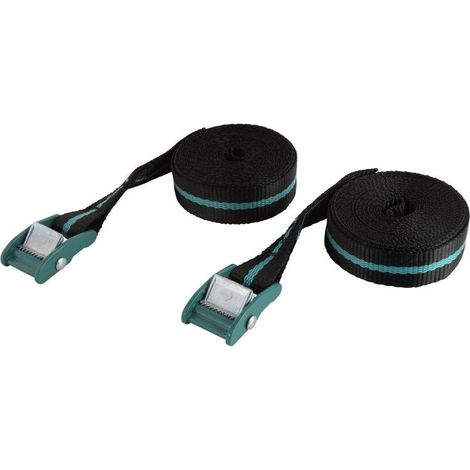 Wolfcraft 3421000 Klemmgurt Zugkraft LC Niederzurren (einzeln/direkt)=117 daN (L x B) 4 m x 25 mm Kl (1/2)