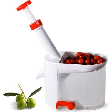TrAdE Shop Traesio - Snocciolatore Manuale Snocciola Ciliegie Olive Per Marmellate E Insalate -